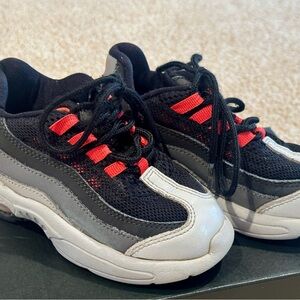 Airmax 95 red, black, & gray size US 9C